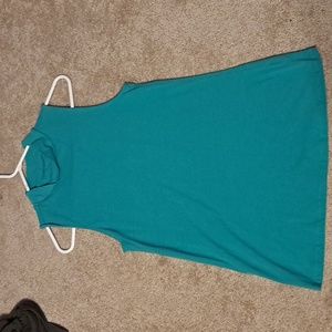 Torrid Teal Tank Top Size 0 plus size  SEXY